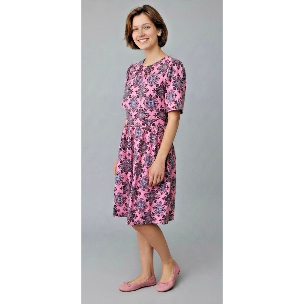 Boden NEW womens fit & flare bell sleeve dress size 8R